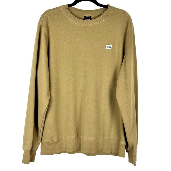 The North Face Other - The North Face Men's The Heritage Patch Crew Sweatshirt Sz Large Almond Butter